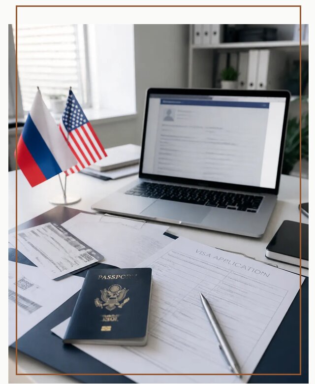 Оформление визы в США для туристов и бизнеса в Ефремах