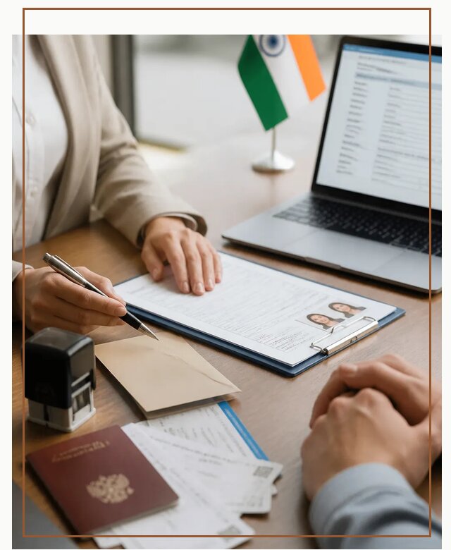 Оформление визы в Индию в Ефремах быстро и без лишних хлопот