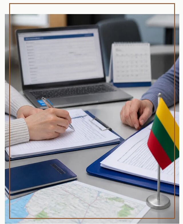 Профессиональное оформление визы в Литву для поездки в Ефремах