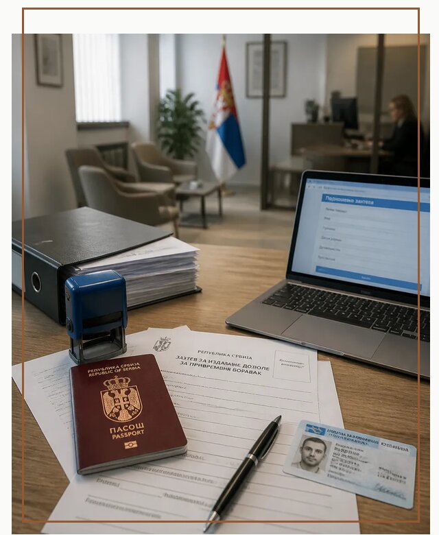 Оформление ПМЖ в Сербии для переезда в Ефремах под ключ