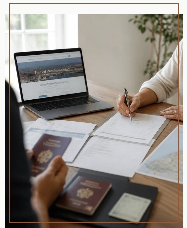 Оформление Digital Nomad и ВНЖ Португалии в Ефремах