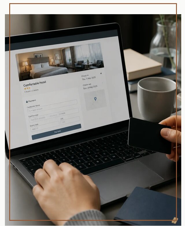 Оплата бронирования Booking в Ефремах по цене от 4610 р. | Гиперактив-Фрм